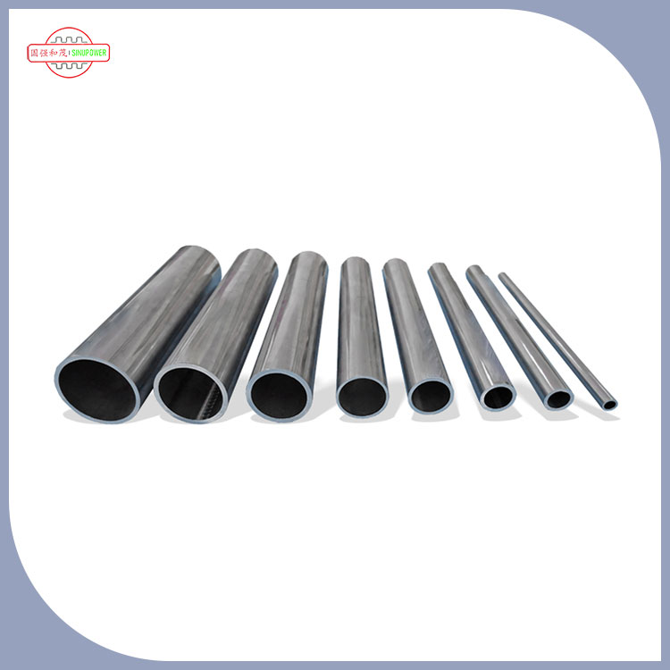 Tub de aluminiu pentru condensator în formă de D de precizie